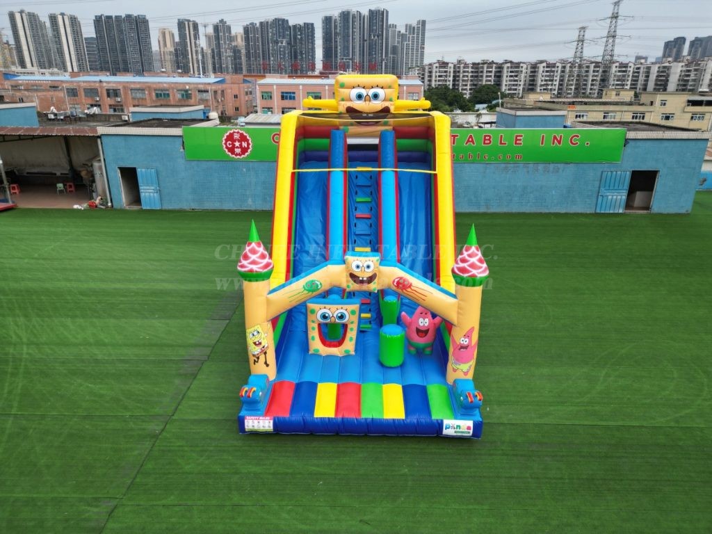 T8-4282 Spongebob With Friends Slide