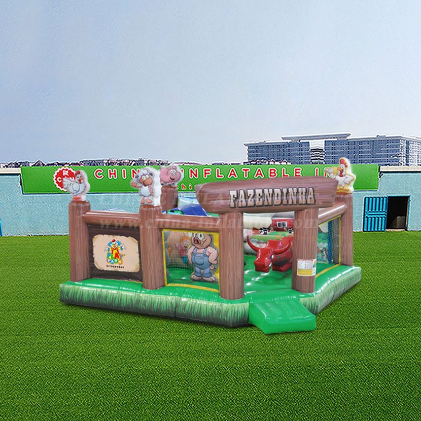 T2-4954 Farm Bounce House