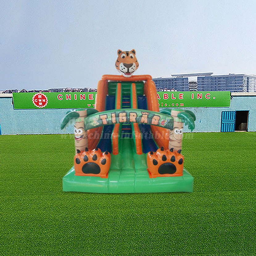 T8-4312 Tiger Inflatable Slide