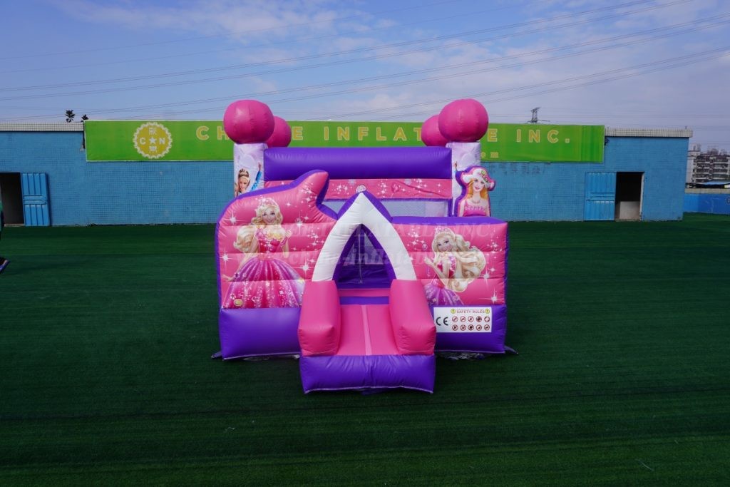 T2-009C Barbie Theme Bounce House