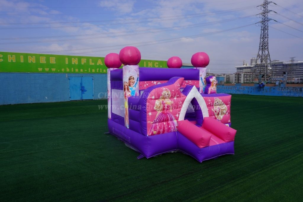 T2-009C Barbie Theme Bounce House