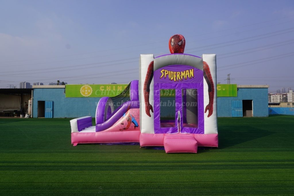 T2-6009 Spider-Man Bouncy Castle With Slide