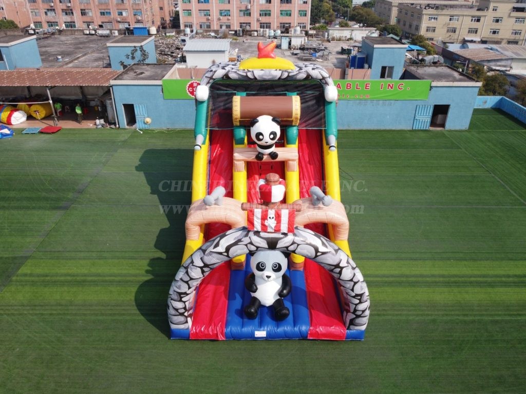 T8-1468B Pirate Treasure Hunt Meets Panda Slide