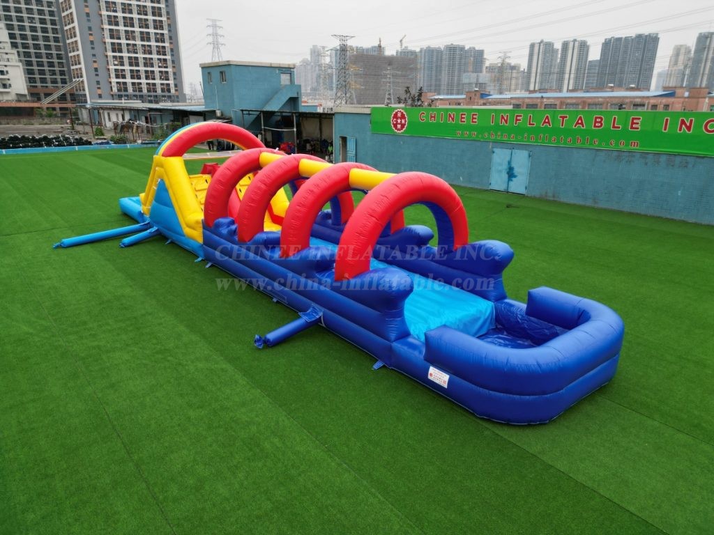 T8-989B 17-Meter Slide And Pool Combo