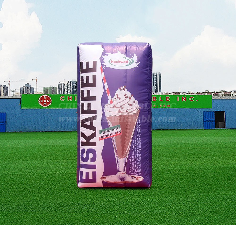 S4-690 Outdoor Activities Decorative Advertising Carton Beverage Inflatable Beverage Model