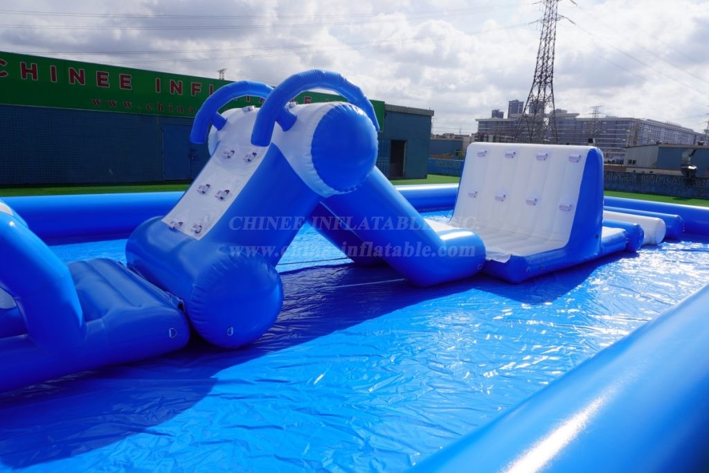 POOL2-742 Inflatable Water Game & Pool