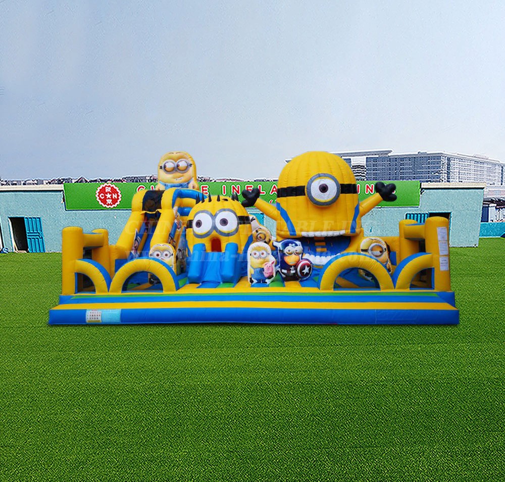 T6-1129 Inflatable Minion Playhouse