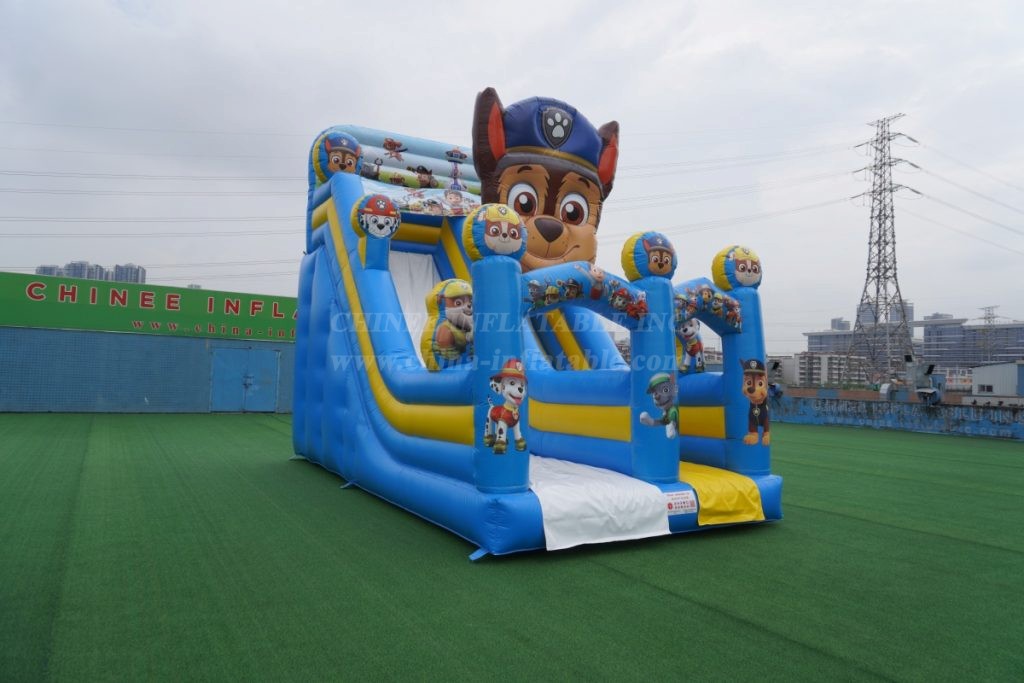 T8-4538 Paw Patrol Inflatable Dry Slide