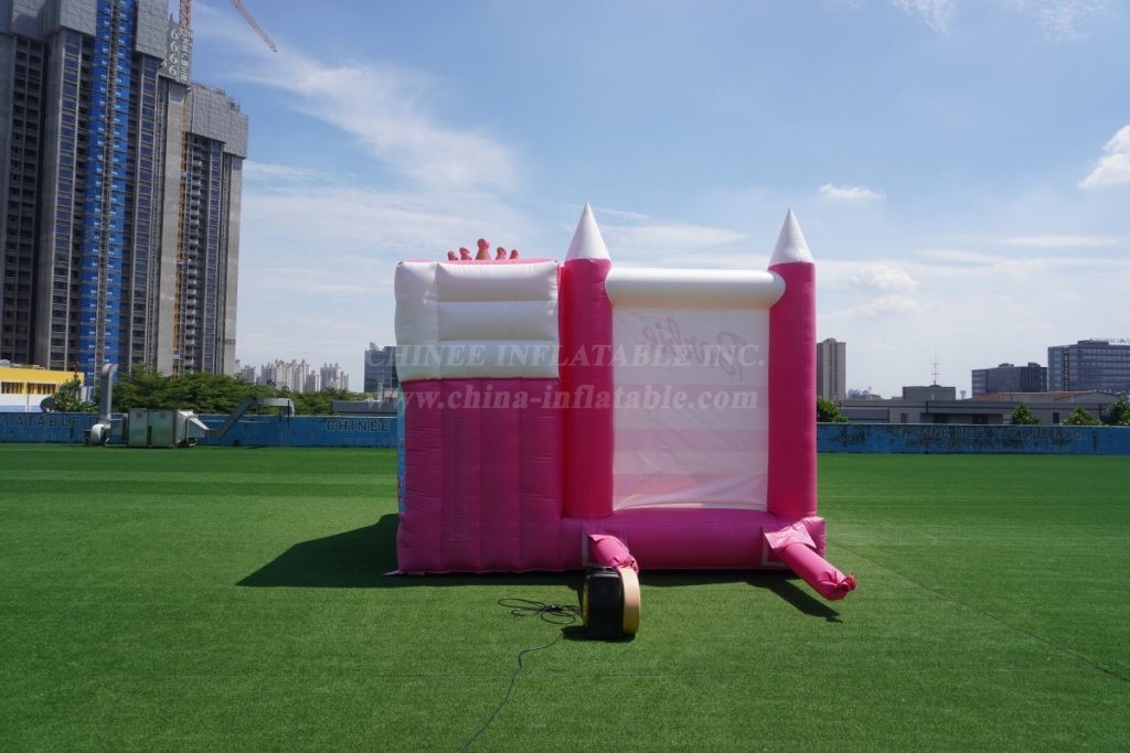 T2-8105 Barbie bouncy castle with slide