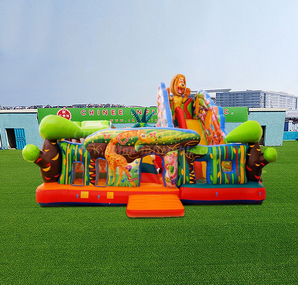 T6-1150 Inflatable jungle theme park