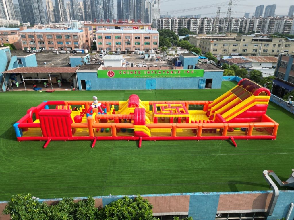 GF2-087 200m² Giant Inflatable Obstacle Course Park