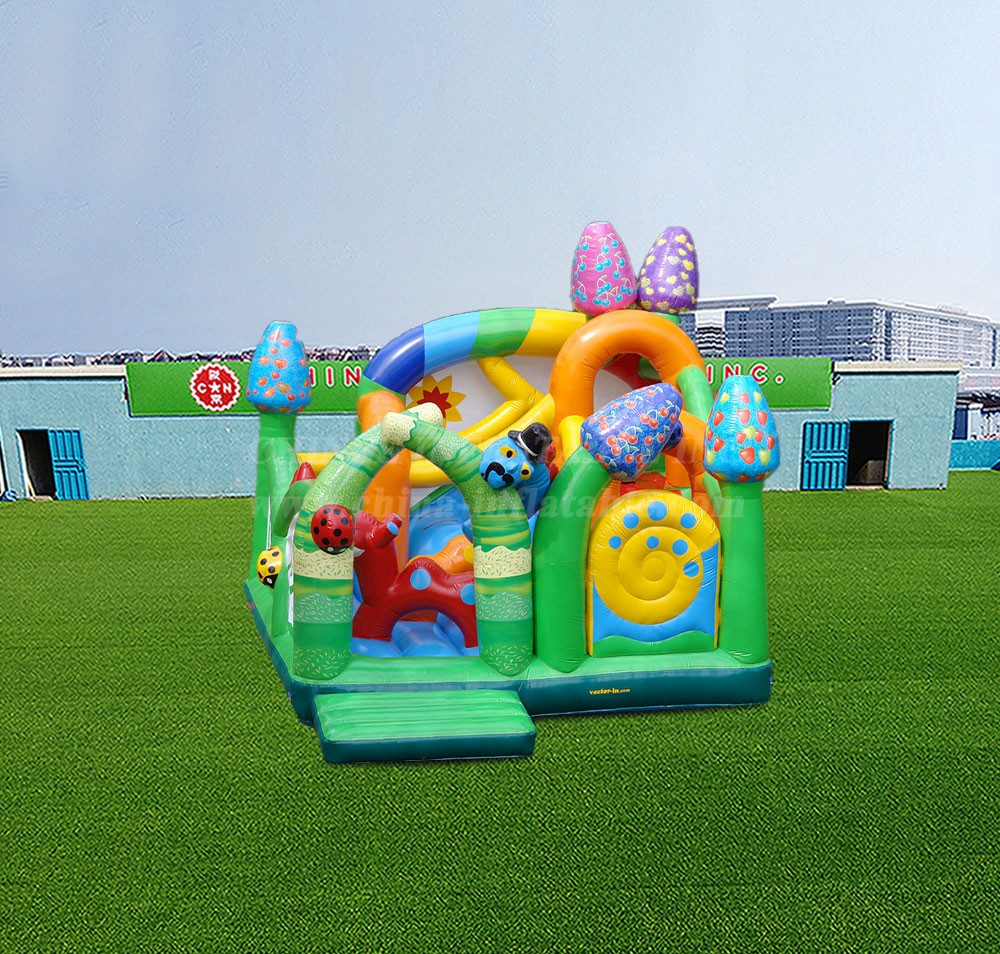 T2-7049 Magic Forest Inflatable Bouncer