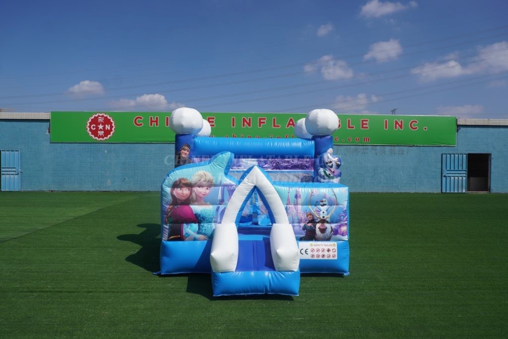 T2-009E Disney Frozen Theme Bounce House