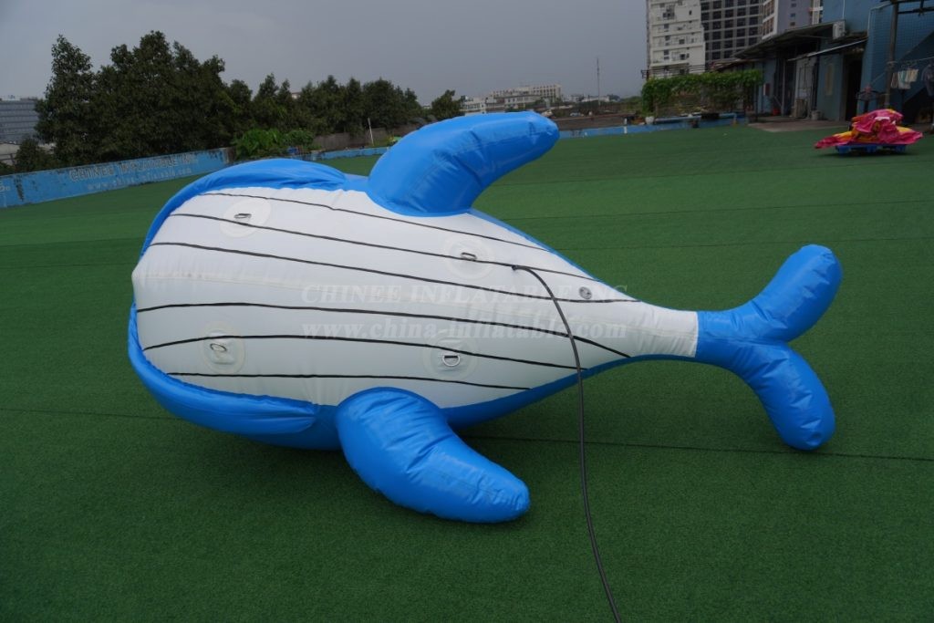 Cartoon1-916 Whale-shaped inflatable cartoon