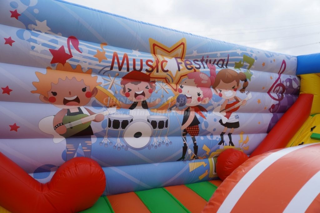 T6-479 Music Party Inflatable Park