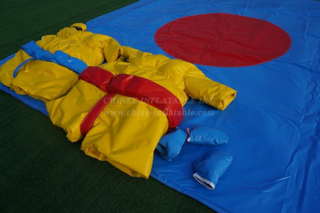 T11-154 Inflatable Sumo Suit & Floor Mat