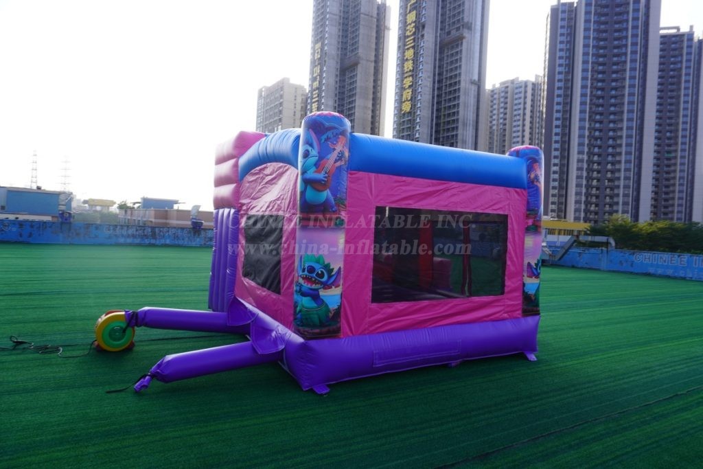 T5-682F Stitch Theme Bouncy Castle