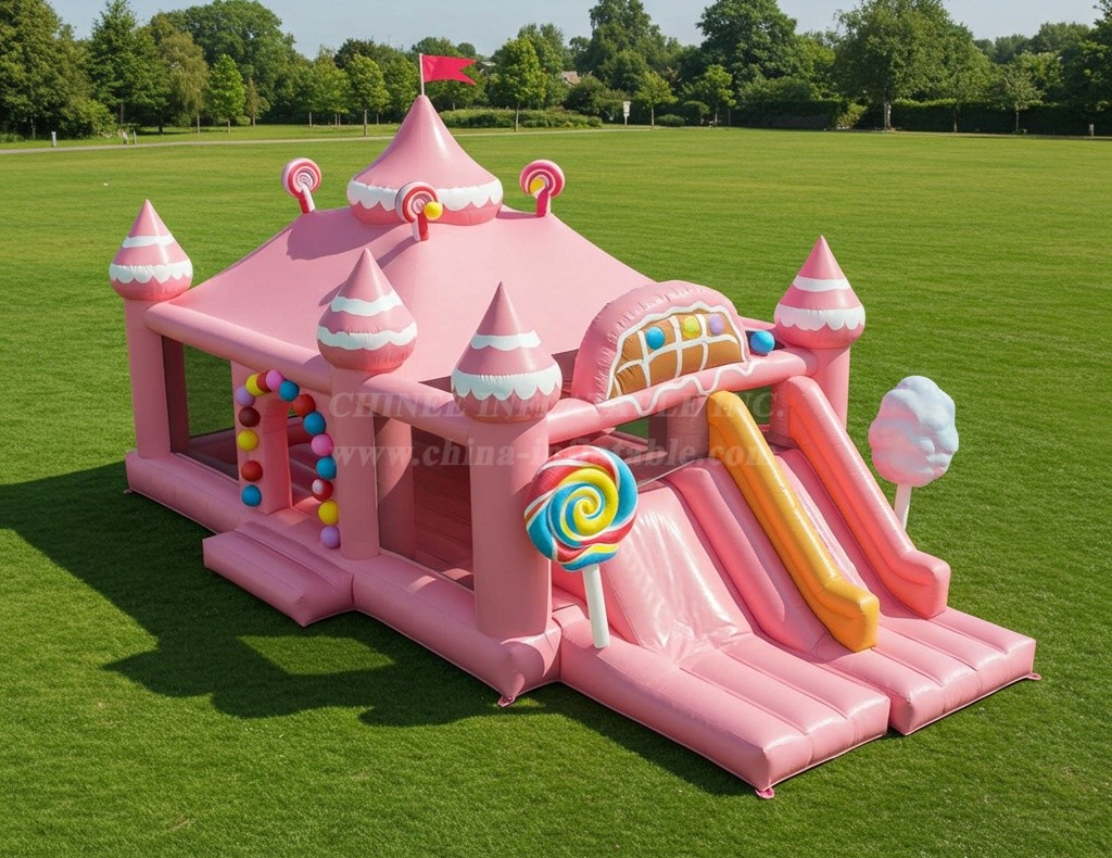 T2-8318 Candy Inflatable Castles