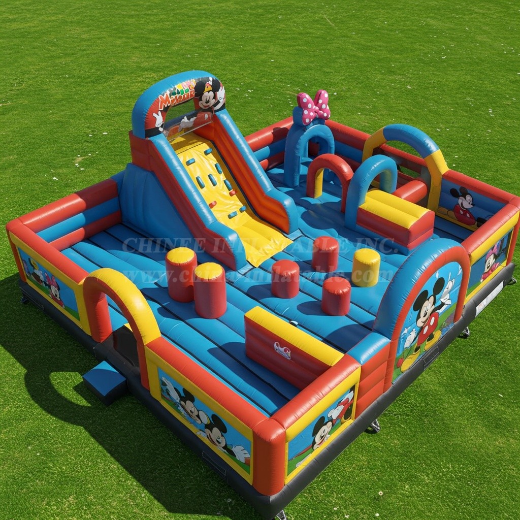 T6-6035 Mickey & Minnie Inflatable Funcity