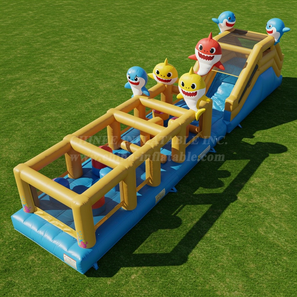 T7-3503 Baby Shark Obstacle Courses