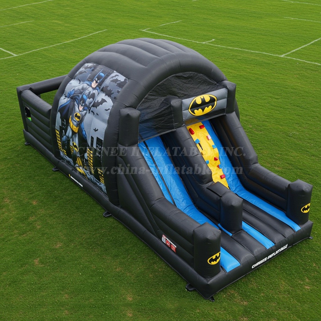 T8-8087 Batman Inflatable Dry Slide
