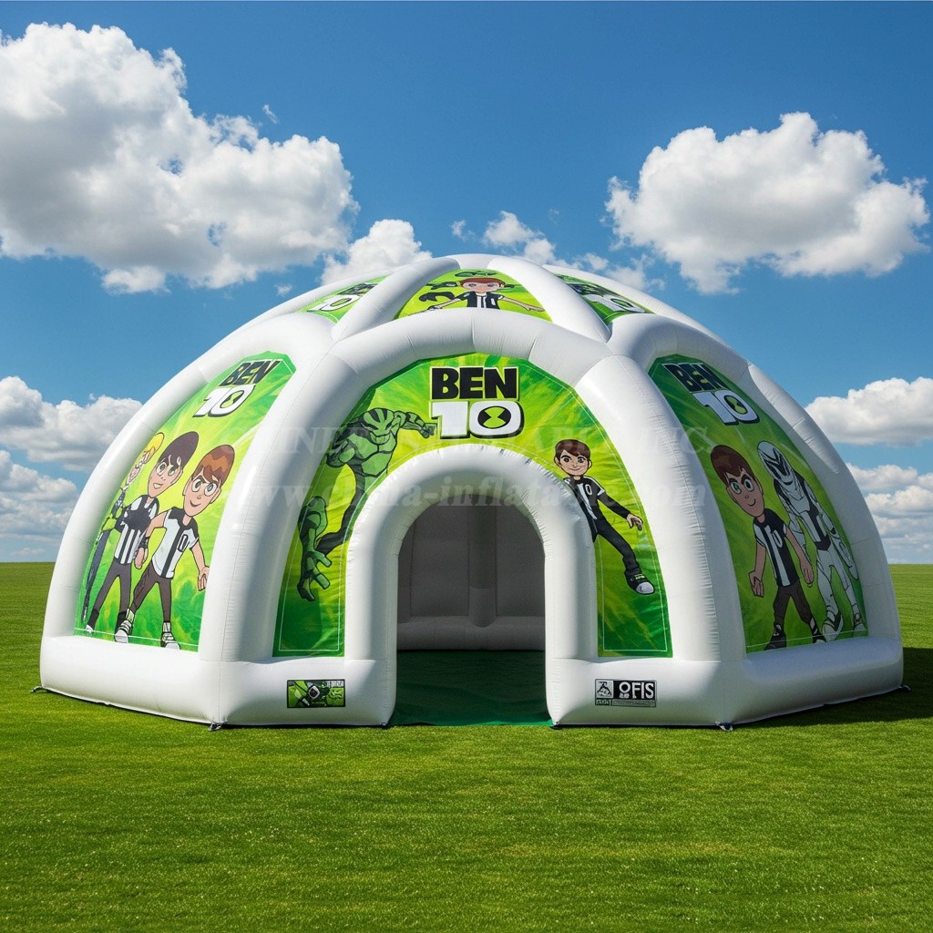 Tent1-4809 Ben 10 Inflatable Dome