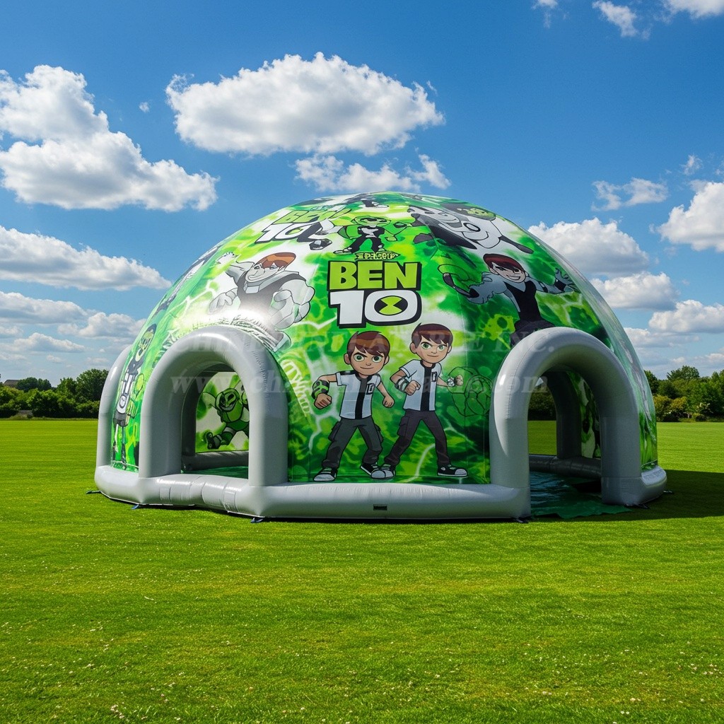 Tent1-4810 Ben 10 Inflatable Dome