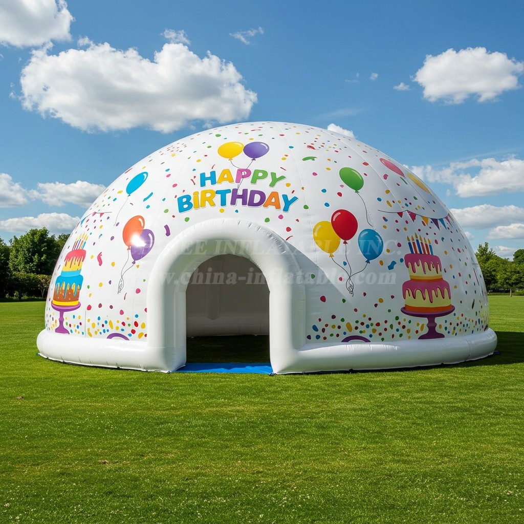 Tent1-4811 Birthdays Inflatable Dome