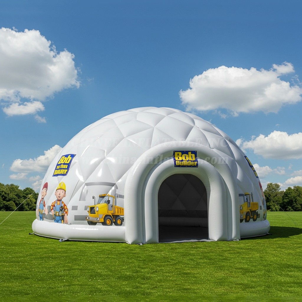 Tent1-4820 Bob The Builder Inflatable Dome