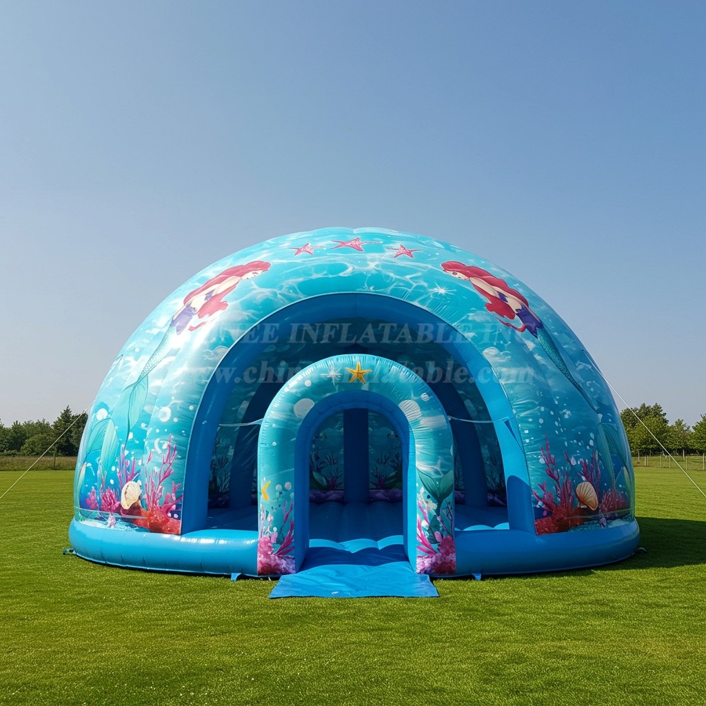 Tent1-4858 Mermaid Inflatable Dome