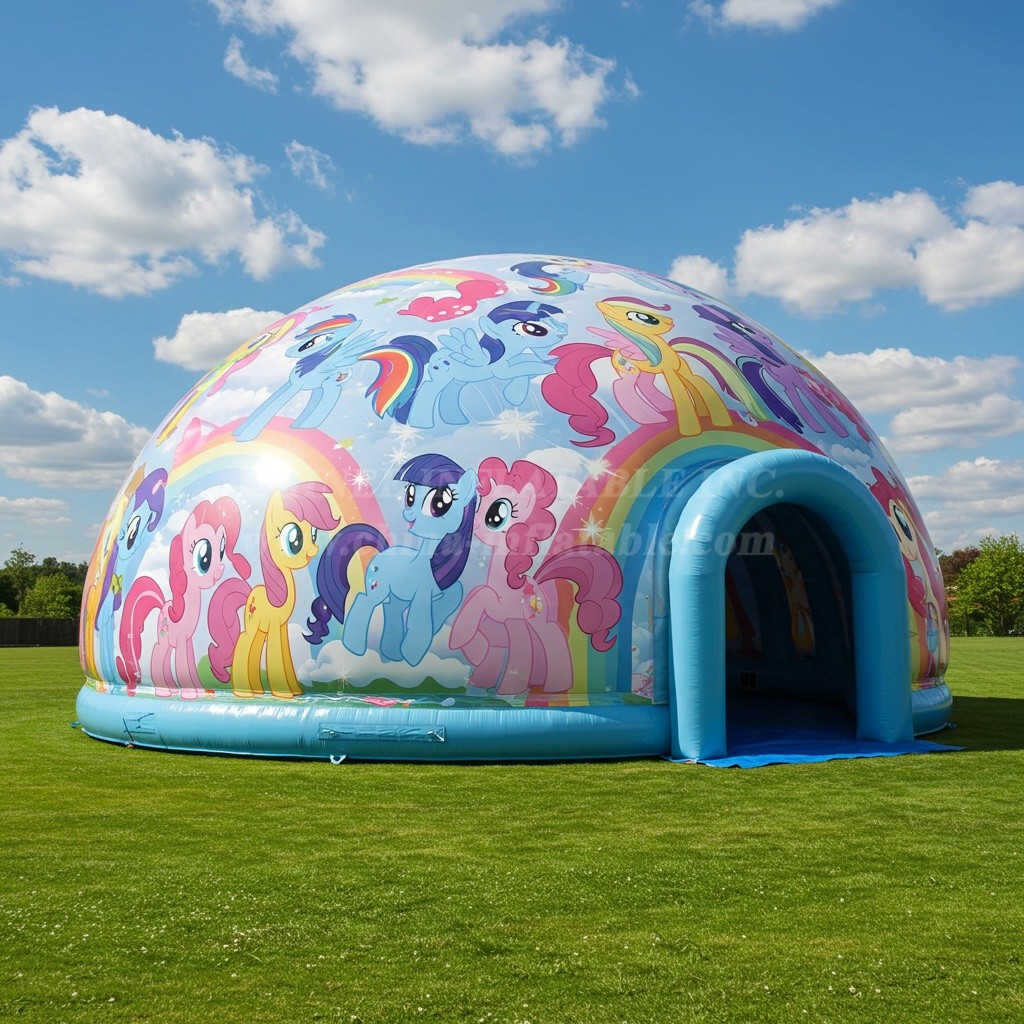Tent1-4873 My Little Pony Inflatable Dome