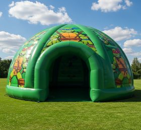 Tent1-4875 Ninja Turtles Inflatable Dome