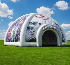 Tent1-4880 Power Rangers Inflatable Dome