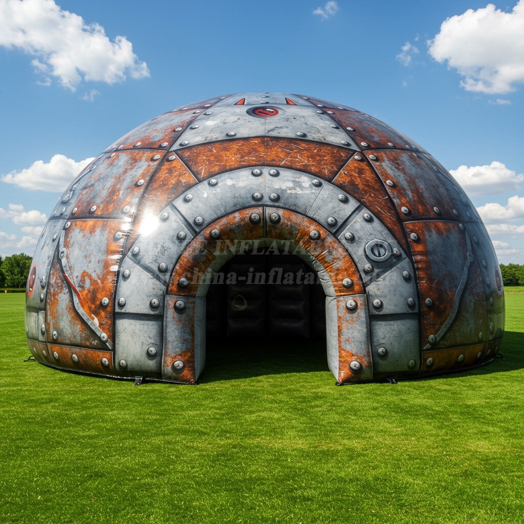 Tent1-4886 Rusty Rivets Inflatable Dome