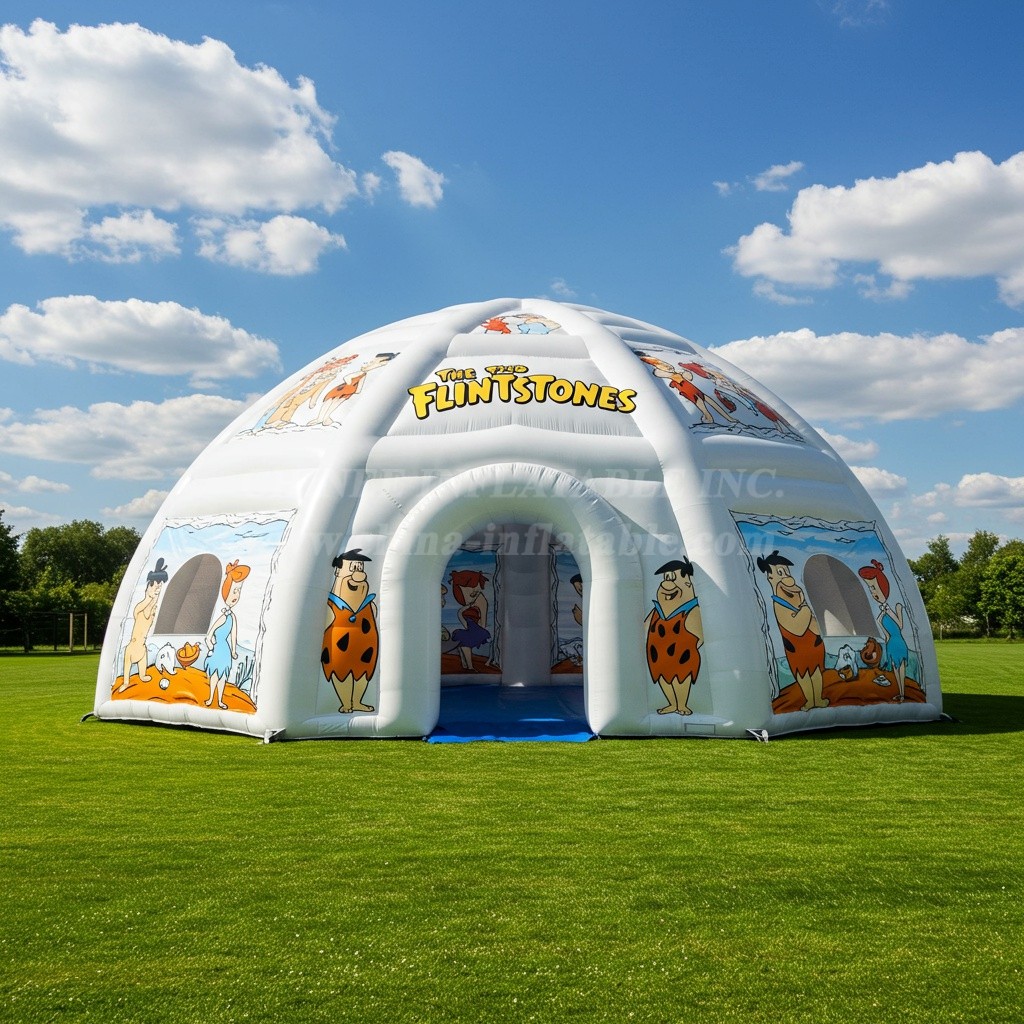 Tent1-4906 The Flintstones Inflatable Dome