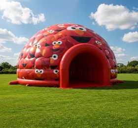 Tent1-4911 Tickle Me Elmo Inflatable Dome