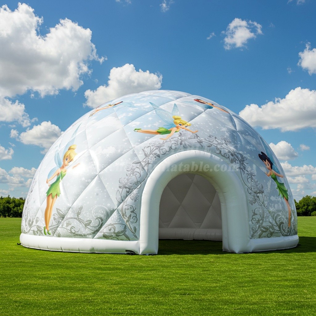 Tent1-4914 Tinker Bell Inflatable Dome