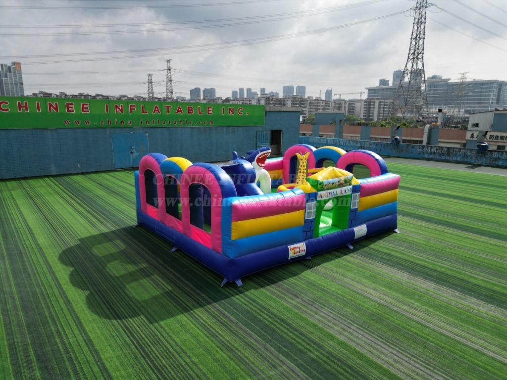 T6-5100 Animal Land Toddler Inflatable Playground