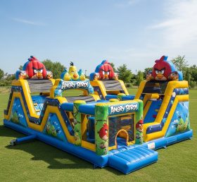 T6-6140 Angry Birds Inflatable Playground