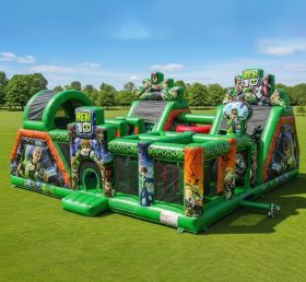 T6-6143 Ben 10 Inflatable Playground