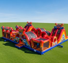 T6-6145 Blaze Monster Inflatable Playground