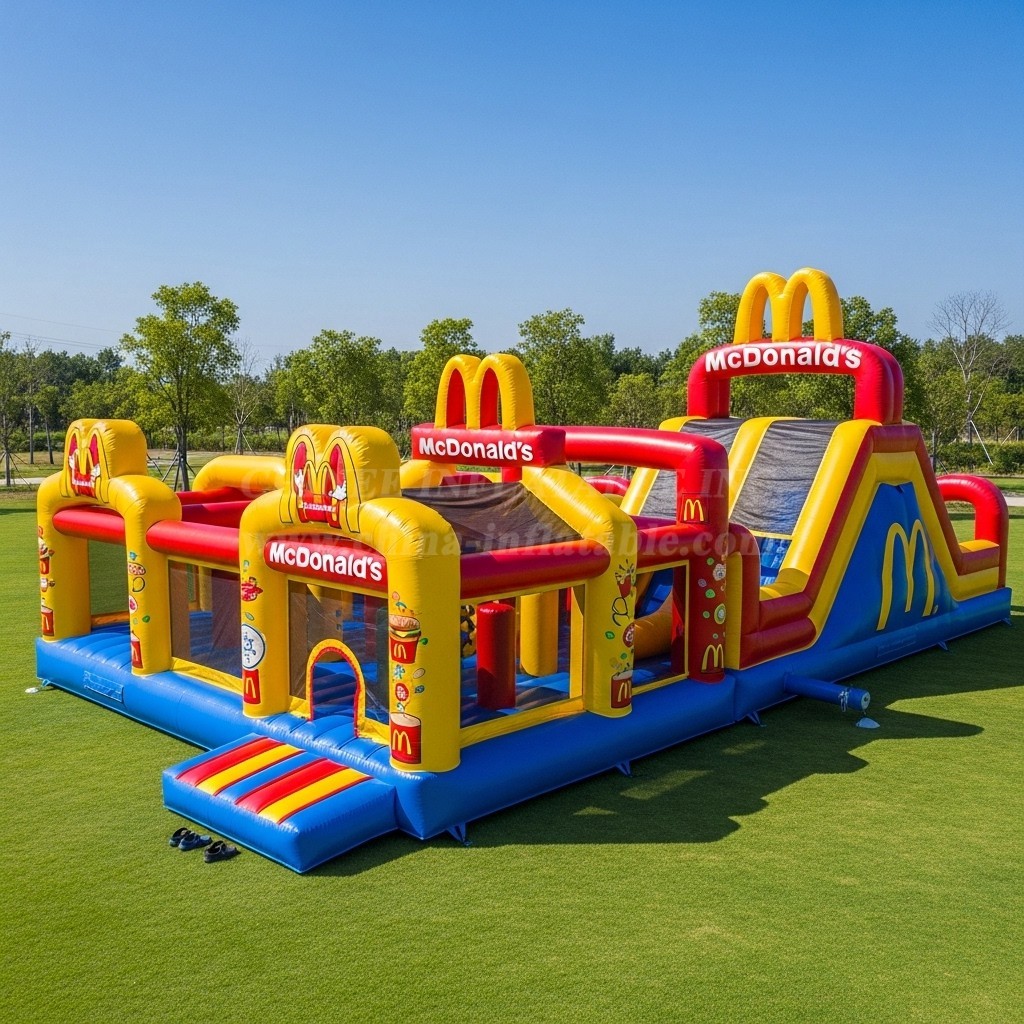 T6-6184 Mcdonald Inflatable Playground