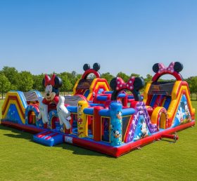 T6-6186 Mickey & Minnie Inflatable Playground