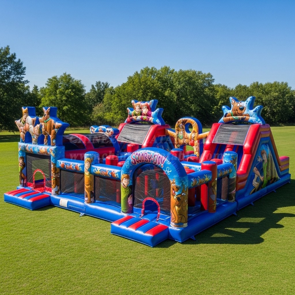 T6-6207 Scooby-Doo Inflatable Playground