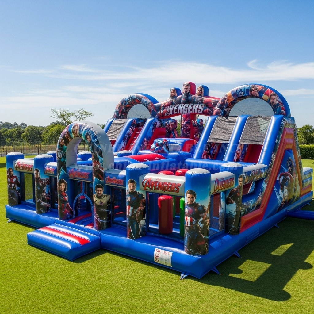 T6-6220 The Avengers Inflatable Playground
