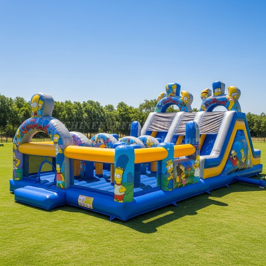 T6-6224 The Simpsons Inflatable Playground