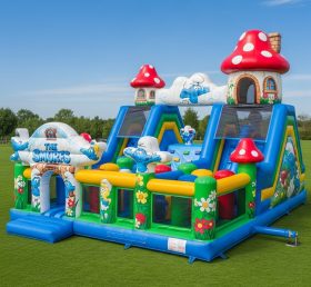 T6-6225 The Smurfs Inflatable Playground