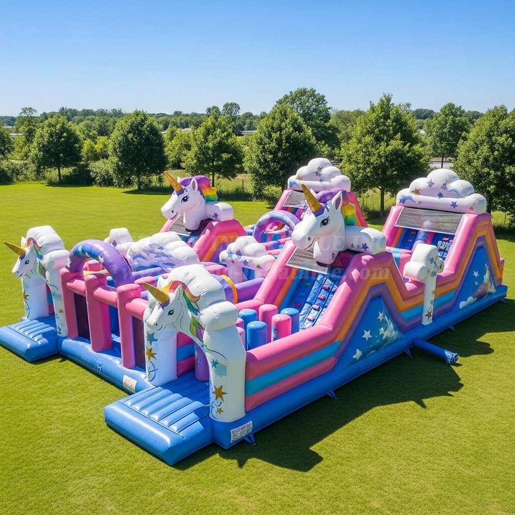 T6-6234 Unicorn Inflatable Playground