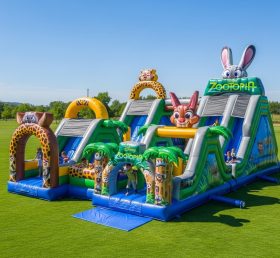 T6-6242 Zootopia Inflatable Playground