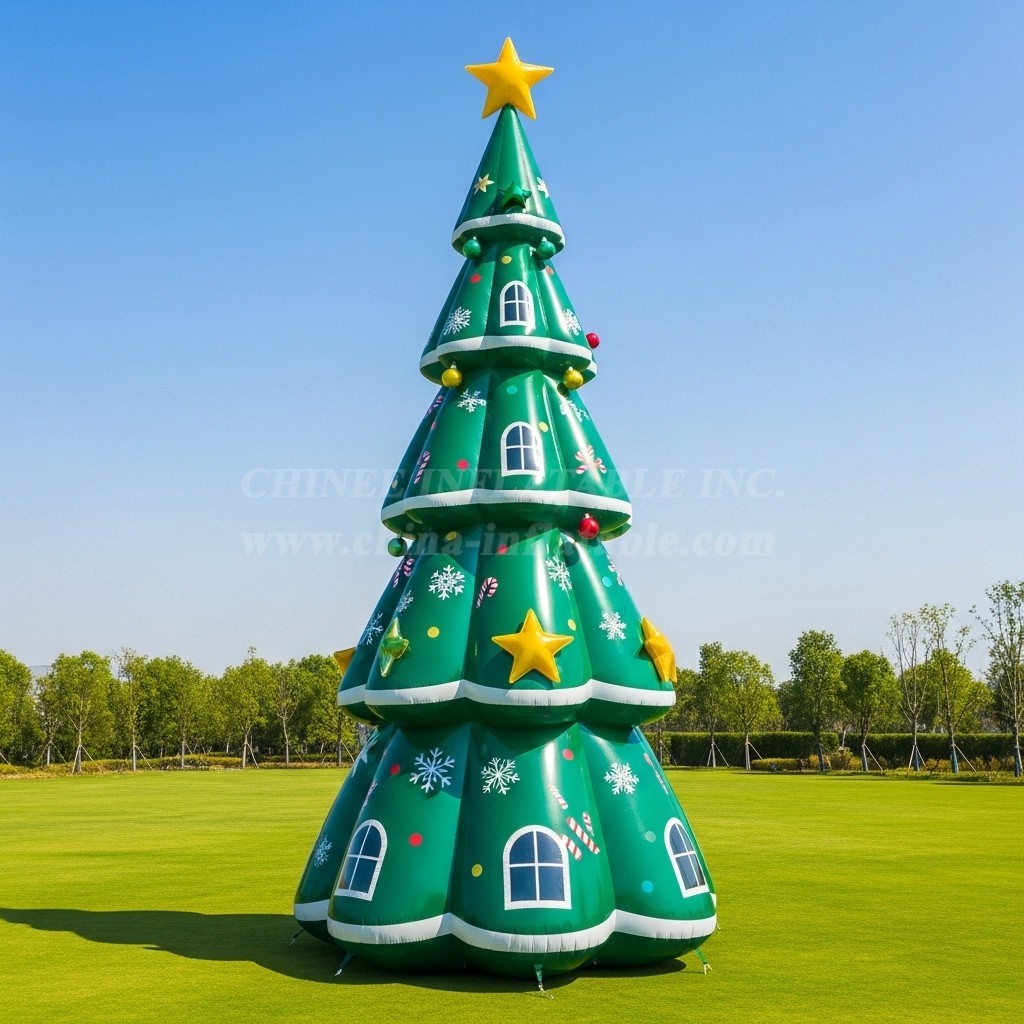 C1-642 Inflatable Christmas Tree for Commercial Events and Holiday Decor